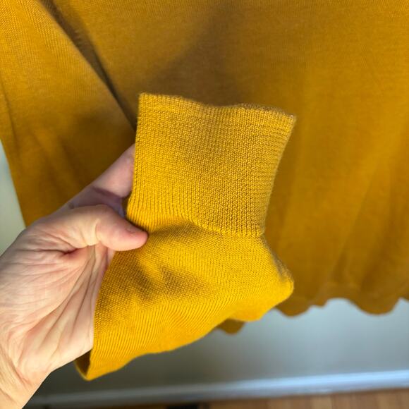 Amazon Essentials Rust Orange Large Knit Sweater NWT Minimalist Fall Lightweight - Picture 7 of 10